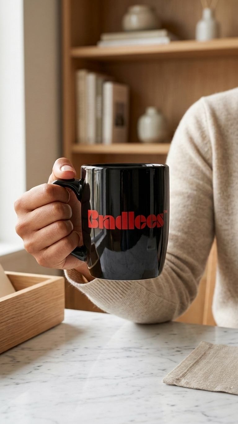 Bradlees Mug in Black