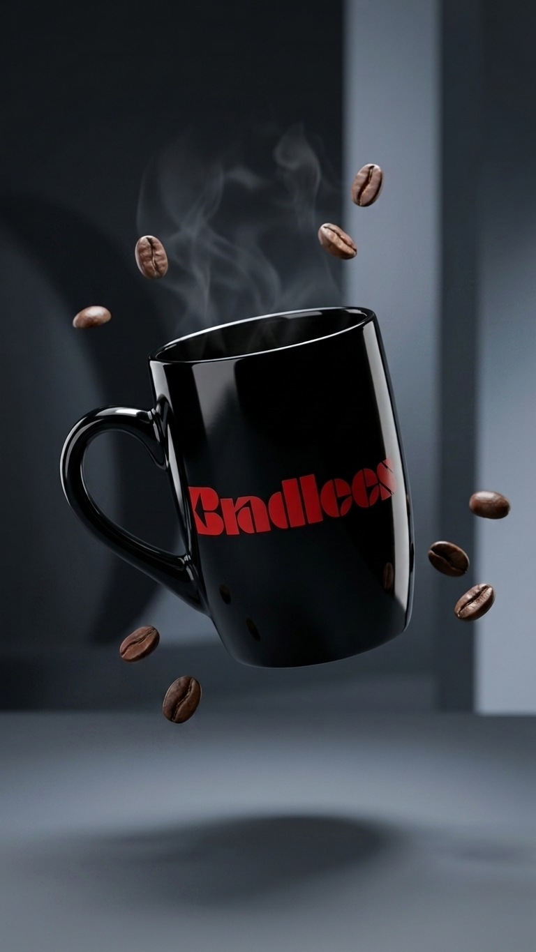 Bradlees Mug in Black