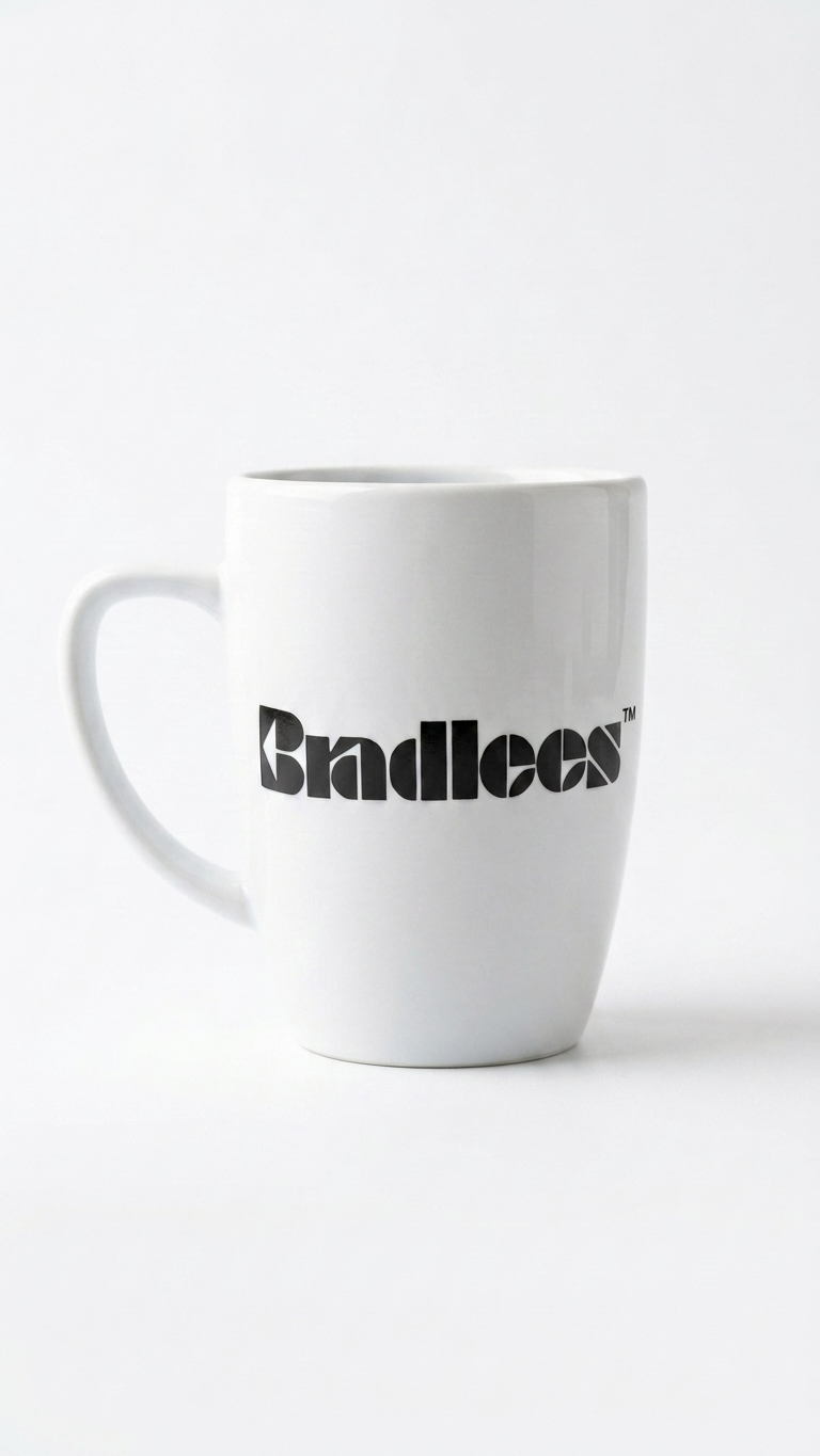 Bradlees Mug in White